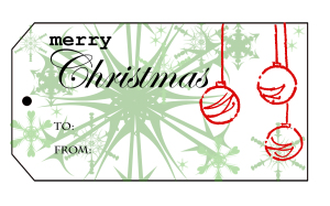 Printable Christmas Gift Tags